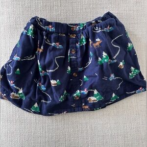 Mini Boden Christmas Twirl Skirt